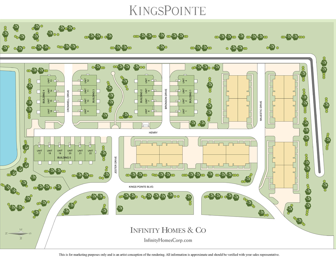 Kings Pointe Site Plan